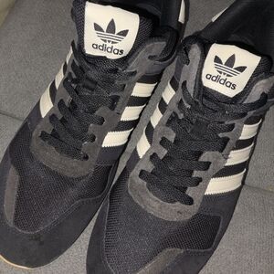 Adidas Classic Black and Cream Sneakers